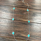 Long Turquoise Drop Necklace | Western Cowgirl Jewelry