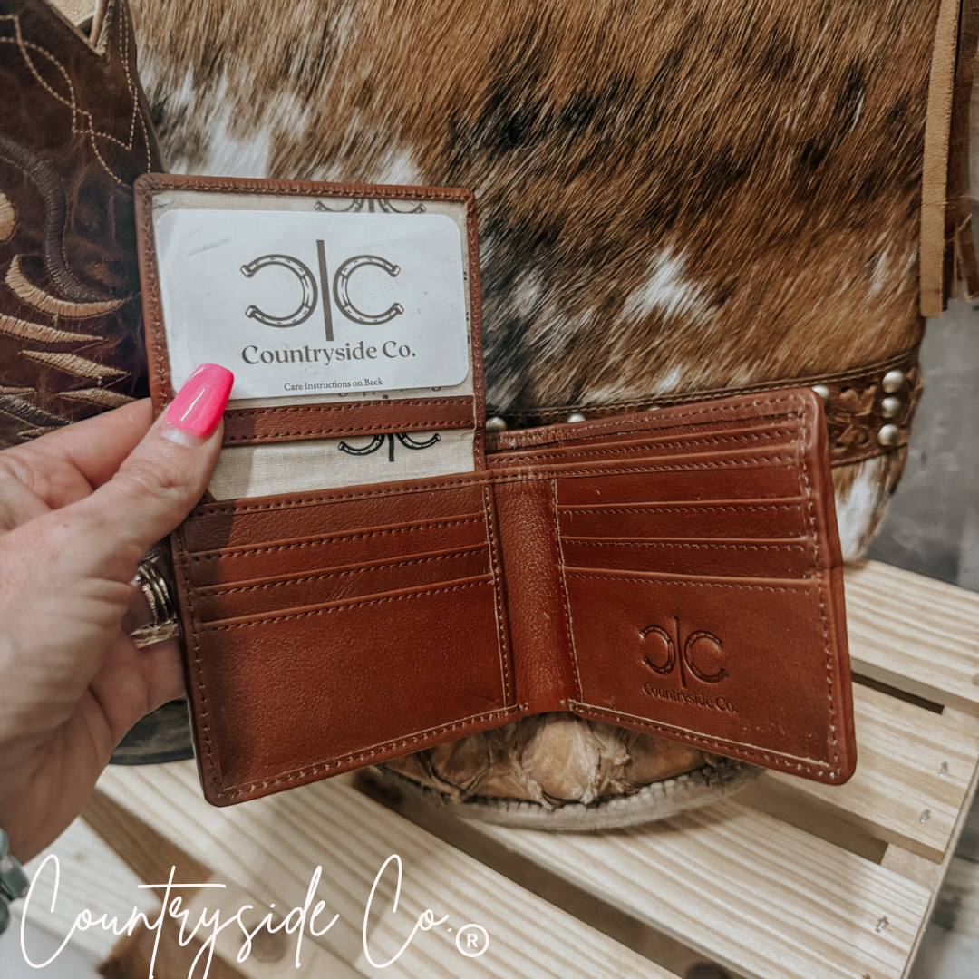 Longhorn Edition Westin Cowhide Men's Wallet