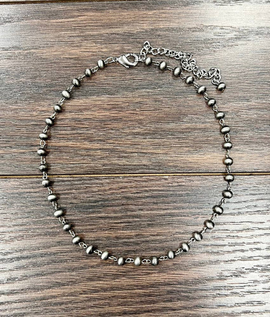 Navajo-Inspired Interlocked Bead Necklace | Western Cowgirl Jewelry