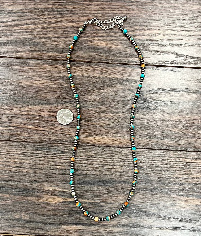 739088, 26" Western Gemstone Necklace