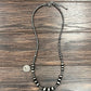Extra Long Western Bead Necklace | Navajo-Inspired Cowgirl Jewelry