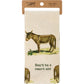 Don’t Be A Smart Ass Donkey Kitchen Towel – Funny Farmhouse Kitchen Decor Gift