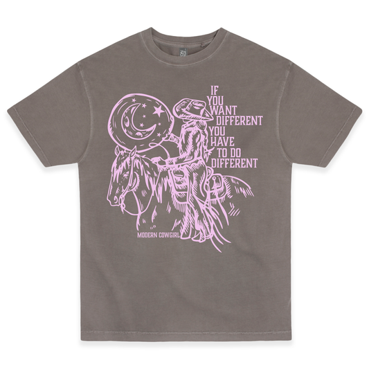 Do Different Tee | Western Graphic T-Shirt by Modern Cowgirl