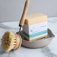 Solid Lard Dish Soap Bar – Eucalyptus & Lemongrass | Natural, Zero-Waste Dish Soap (9 oz.)