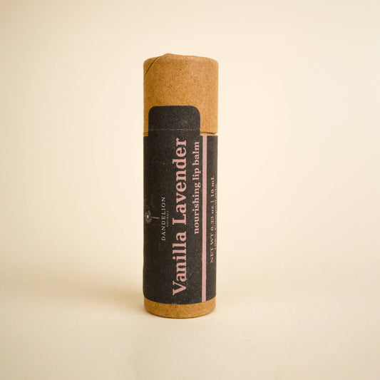Vanilla Lavender Tallow Lip Balm – Soothing Moisture for Soft, Healthy Lips