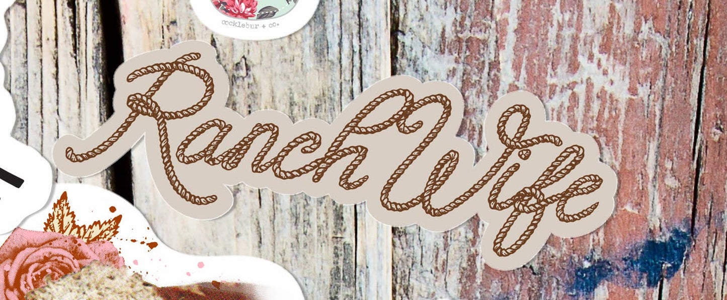 Ranch Wife - sticker
