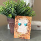 Faux Turquoise Heart Stud Earrings – Stainless Steel Posts – Western Cowgirl Earrings