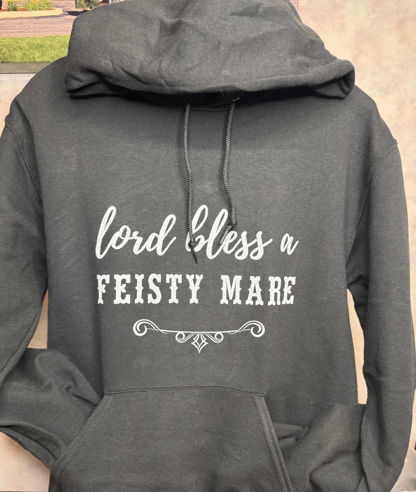 Lord Bless a Feisty Mare Hoodie