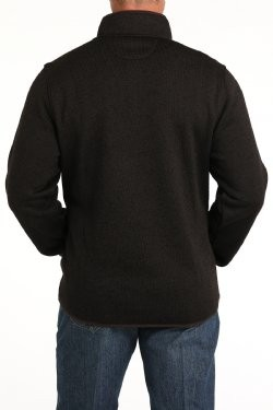 Cinch - Men's Sweater Knit Pullover - Brown