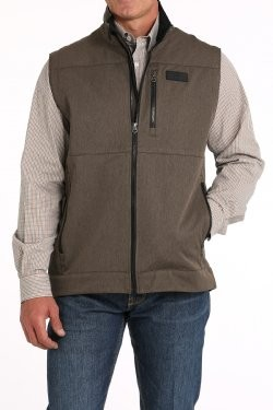 Cinch - Men's Softshell Vest - Brown