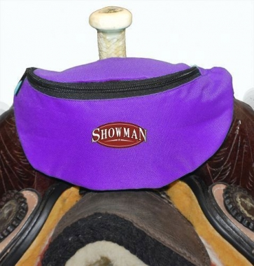 Showman Insulated Nylon Pommel Bag/Pouch
