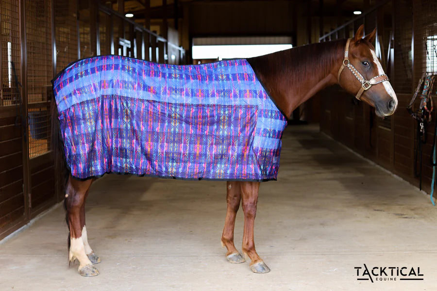 TACKTICAL™ PURPLE AZTEC COOLING THERAPY BLANKET