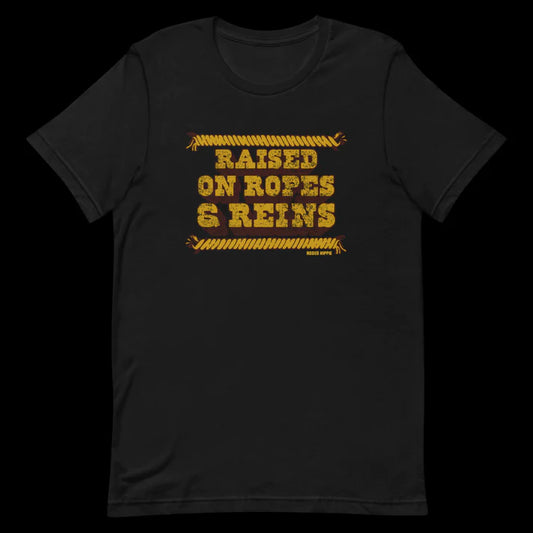 RAISED ON ROPES AND REINS TEE